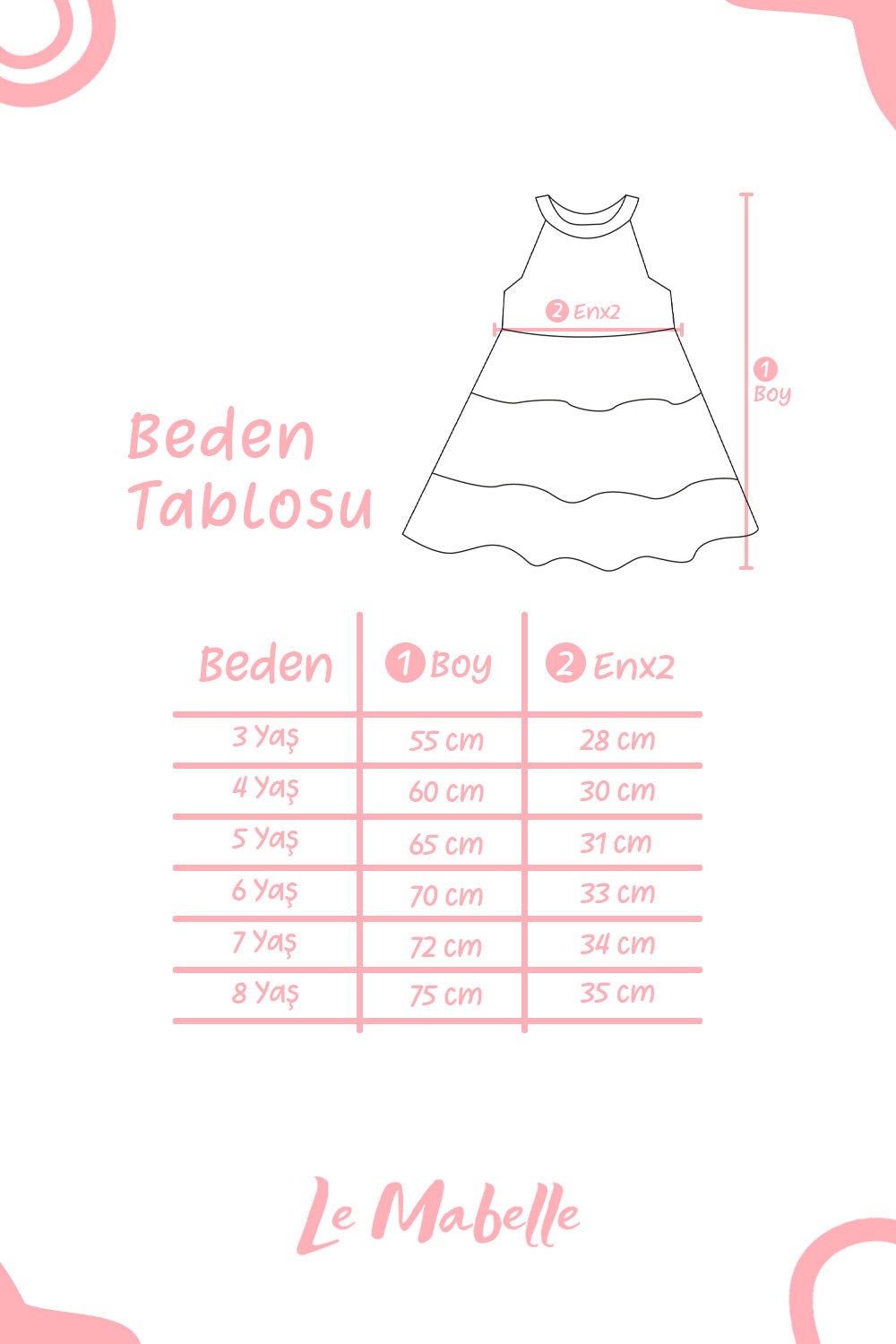 Ekru  Kolsuz Fisto Kız Çocuk Elbise - Mardelle
