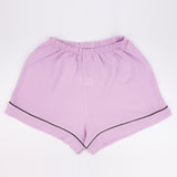 Lila  Biyeli Kadın Pijama Takımı