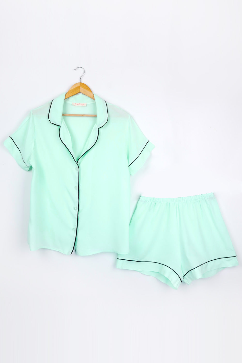 Mint  Biyeli Kadın Pijama Takımı