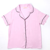 Açık Pembe  Biyeli Kadın Pijama Takımı