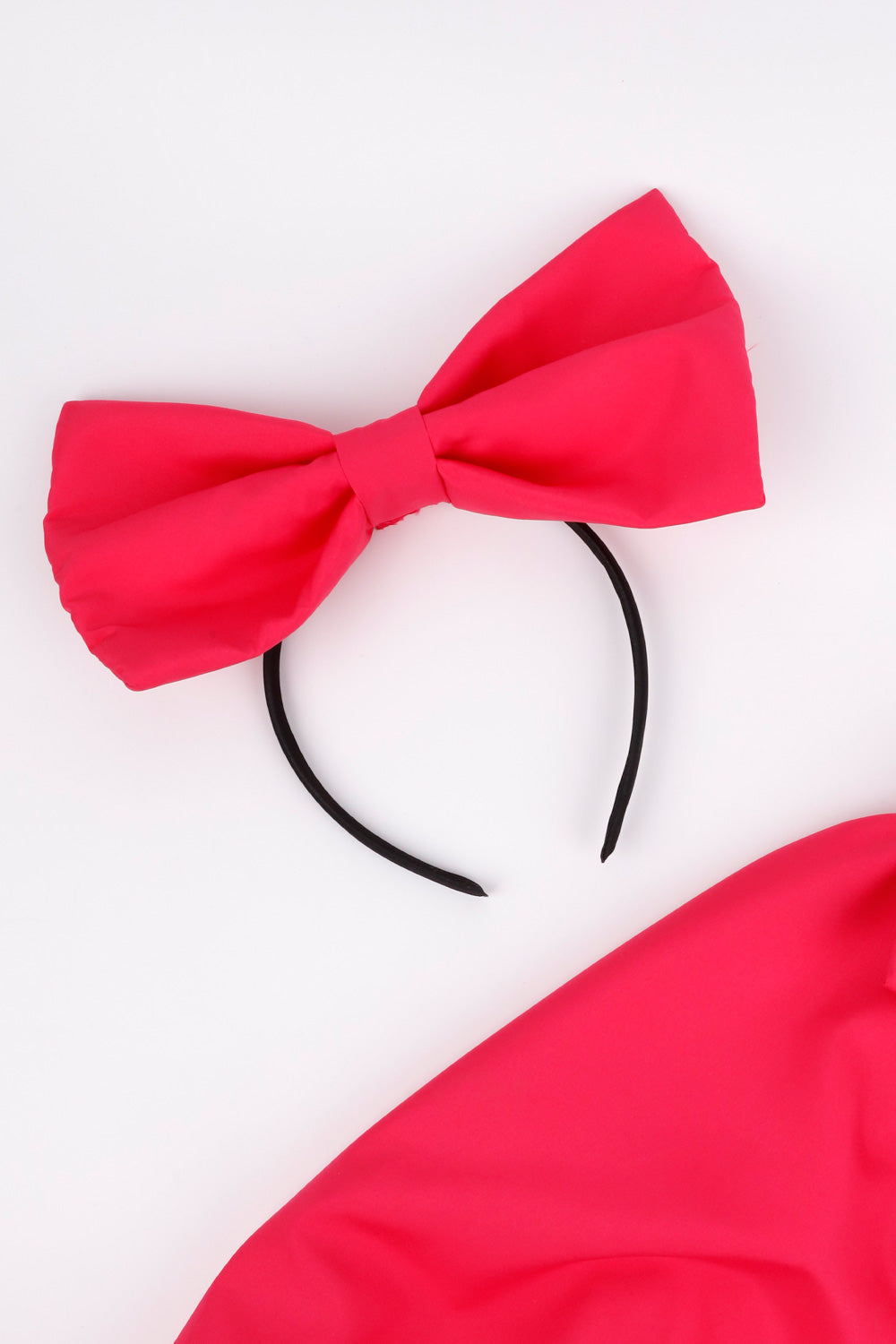 Fuşya  Fiyonk Detaylı Kız Çocuk Balon Elbise - Lolita