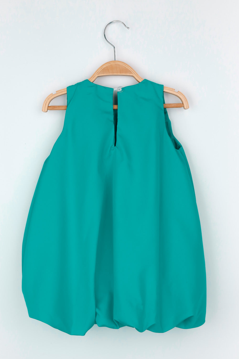 Mint  Fiyonk Detaylı Kız Çocuk Balon Elbise - Lolita