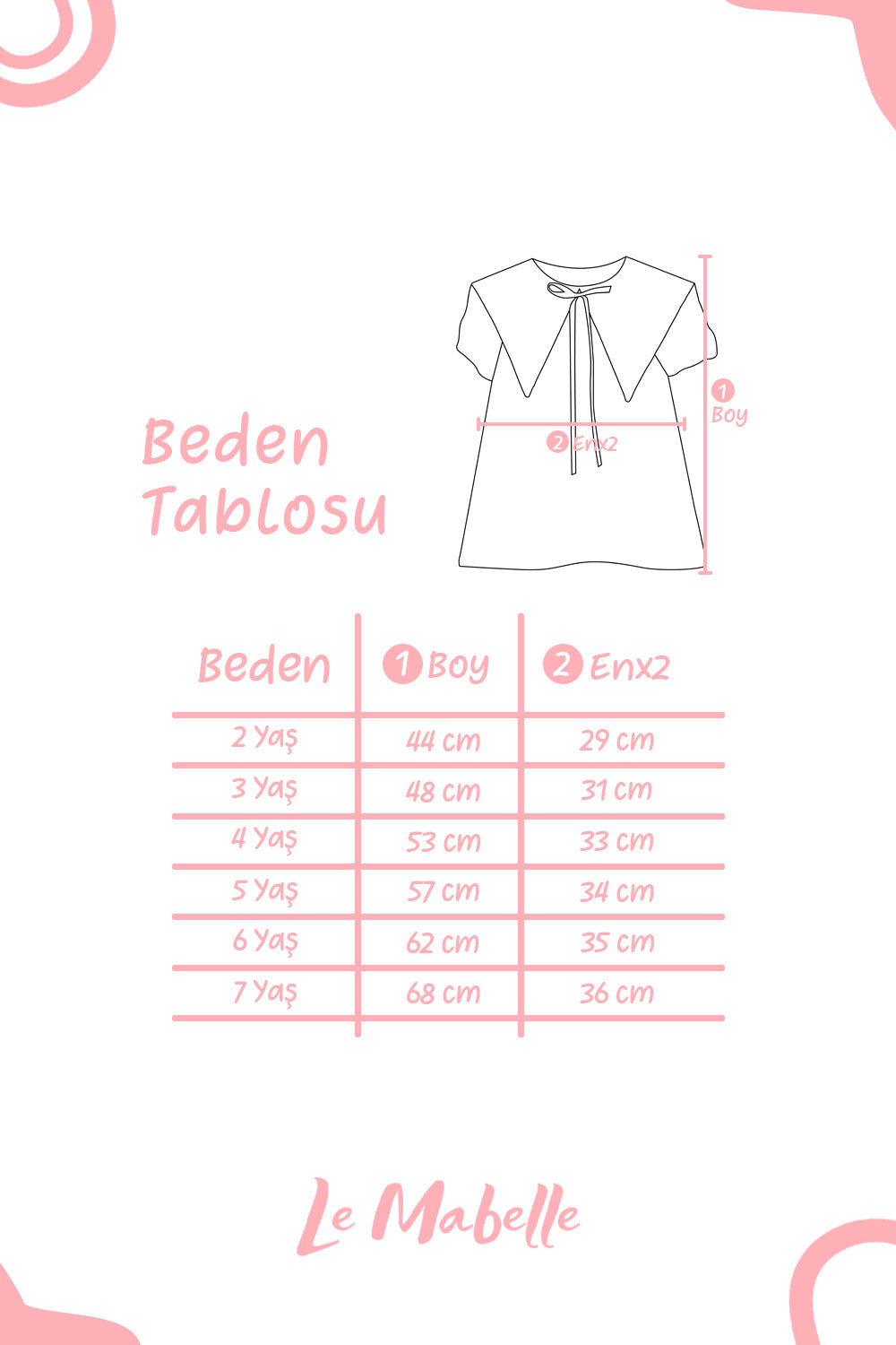 Lacivert Simli Yaka Detaylı Kız Çocuk Elbise - Bethany