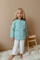 Mint  Kapitone Kız Çocuk Ceket - Solena