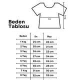 Altın  Kolları Tüllü Simli Kız Çocuk Crop