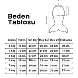 Mint  Deniz Kızı Etekli Kız Çocuk İkili Takım - Liliana