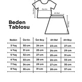 Siyah  Organze Fiyonklu Kız Çocuk İkili Takım - Gale