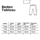 Krem Dantel Kız Çocuk Crop Pantalon İkili Takım - Hope