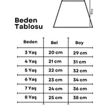 Kırmızı  Kız Çocuk Tül Etek - Miley
