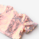 Somon  Pullu Kız Çocuk Crop
