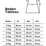 Lila  Kolları Püsküllü Pullu Kız Çocuk Elbise - Delit