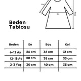 Lila  Etek Ucu Fırfır Detaylı Kız Bebek Elbise - Violet