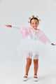 Pink Starry Girl's Short Cape