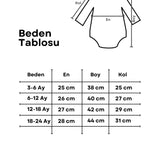 Lacivert  Yaka Detaylı Simli Kız Bebek Tulum - Bailey