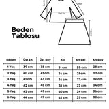 Yeşil  Sevimli Penguen Baskılı Kız Çocuk Yılbaşı İkili Takım - Orchid