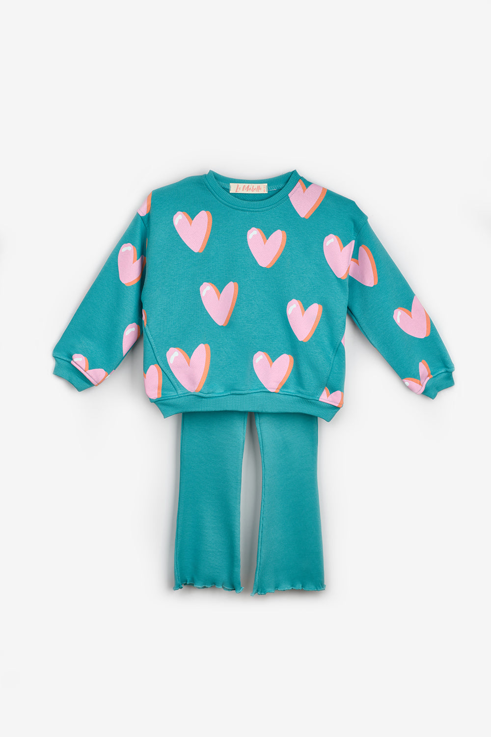 Mint Baskılı Kız Çocuk Eşofman Takımı - Bonnie