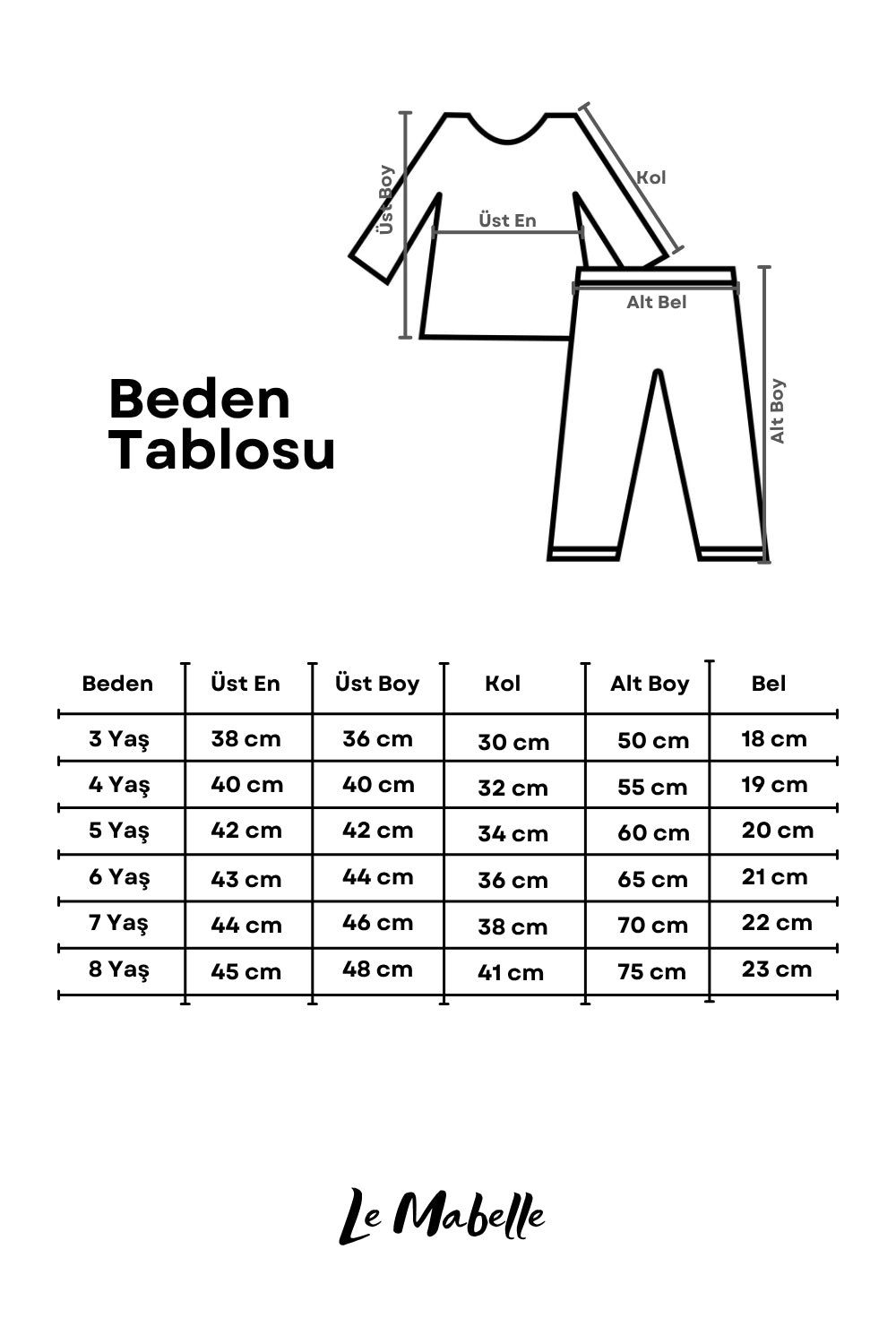 Mint Baskılı Kız Çocuk Eşofman Takımı - Bonnie
