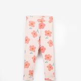 Pudra  Desenli Kapüşonlu Kız Çocuk Eşofman Takımı - Nell