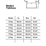 Ekru  Oversize Kız Çocuk Tişört