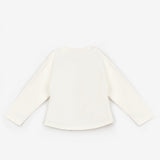 Ekru  5 Fiyonklu Kız Çocuk Tişört