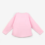 Pembe  5 Fiyonklu Kız Çocuk Tişört