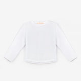 Kırmızı  Beyaz Uzun Kollu Penye 2'li Tişört Paketi