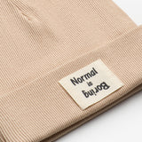 Bej Normal Is Boring Mottolu Çocuk Bere