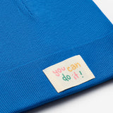 Mavi You Can Do It Mottolu Çocuk Bere