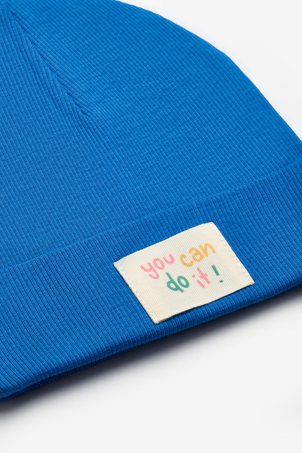 Mavi You Can Do It Mottolu Çocuk Bere