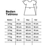 Kırmızı  Sivri Yakalı Kız Çocuk Tül Elbise - Nicole