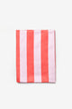 Pink Striped Beach Towel