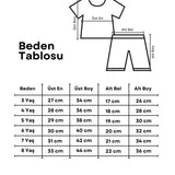 Pembe Dondurma Nakışlı Kaşkorse Şortlu Kız Çocuk İkili Takım - Alina