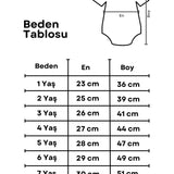 Mavi  Deniz Kızı Baskılı Kız Çocuk Mayo