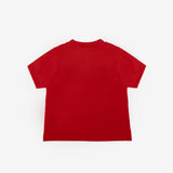Kırmızı Penye Basic Çocuk Tişört