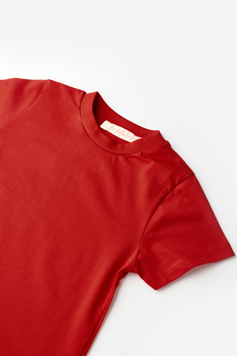 Kırmızı Penye Basic Çocuk Tişört