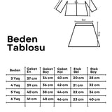 Ekru  Kız Çocuk Etek Ceket Takım - Kaitlyn