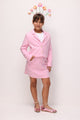 Pink Girls' Skirt and Jacket Set - Kaitlyn