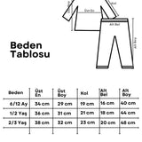 İndigo  Mottolu Kız Bebek Eşofman Takımı - Aracely