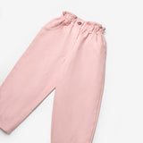 Pembe  Kız Çocuk Gabardin Pantolon - Prunella