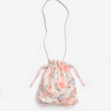 Somon  Çiçek ve Pul Detaylı Kız Çocuk Çanta