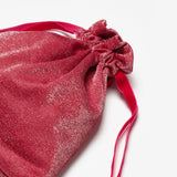 Kırmızı Simli Kız Çocuk Çanta