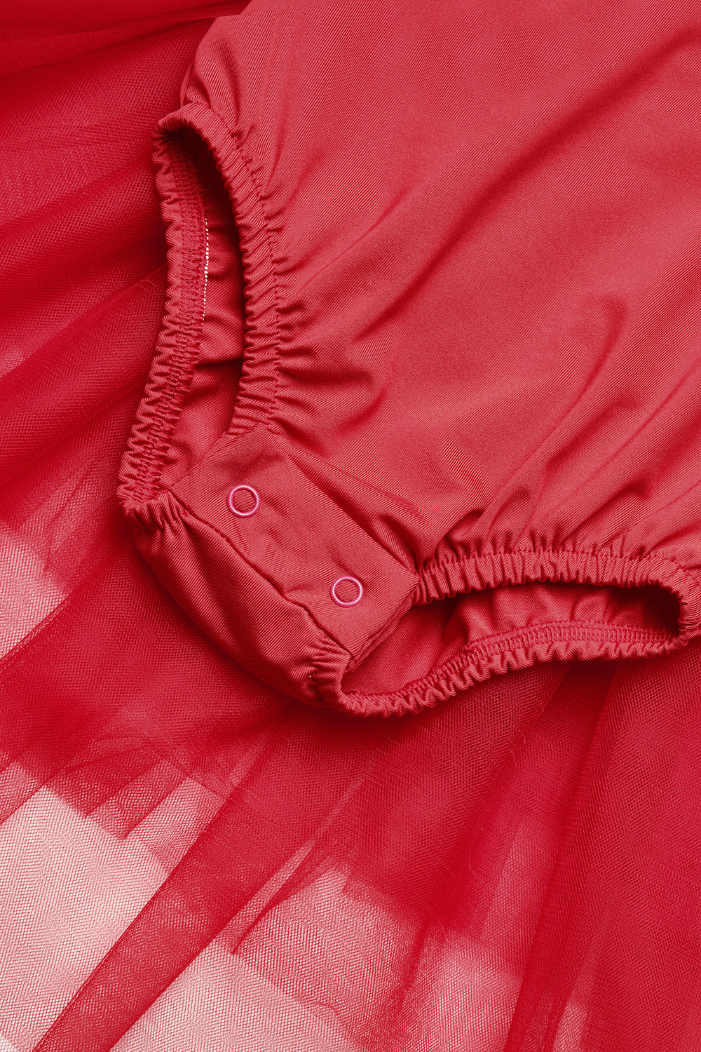 Kırmızı  Tül Etekli Kız Çocuk Balerin Elbise - Carmen