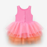 Pembe Tül Etekli Kız Çocuk Balerin Elbise - Carmen