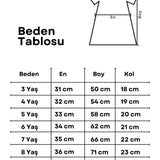 Pudra Sivri Yakalı Çiçek Desenli Kız Çocuk Elbise - Megan