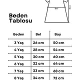 Lila Çiçek Desenli Organze Kız Çocuk Elbise - Uliana