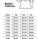 Siyah Yıldız Baskılı Tül Etekli Kız Bebek Elbise - Karen
