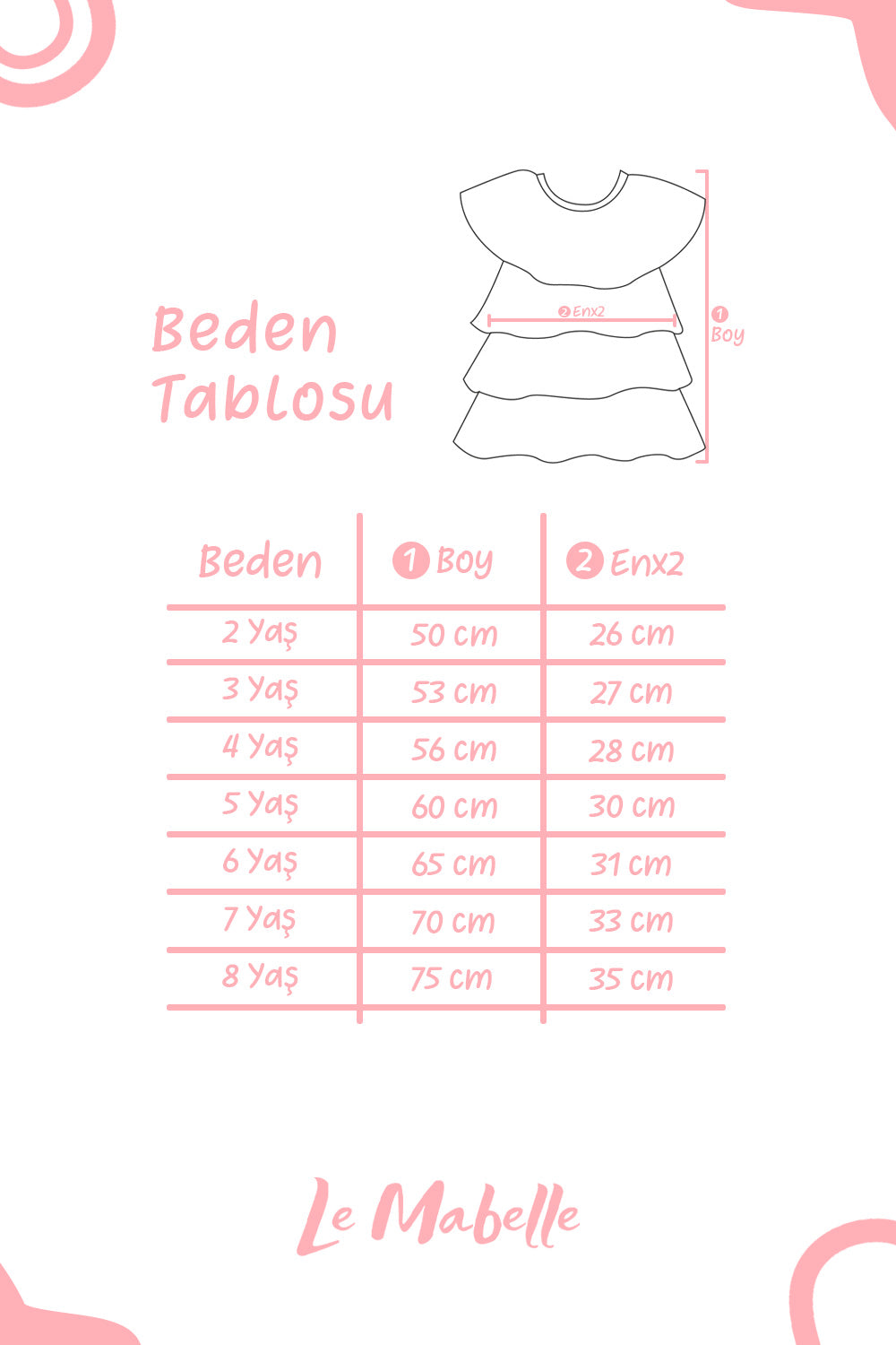 Pudra  Yıldız Baskılı Katlı Tül Kız Bebek Elbise - Estela