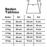 Pembe  Balon Kollu Kız Çocuk Saten Elbise - Dona