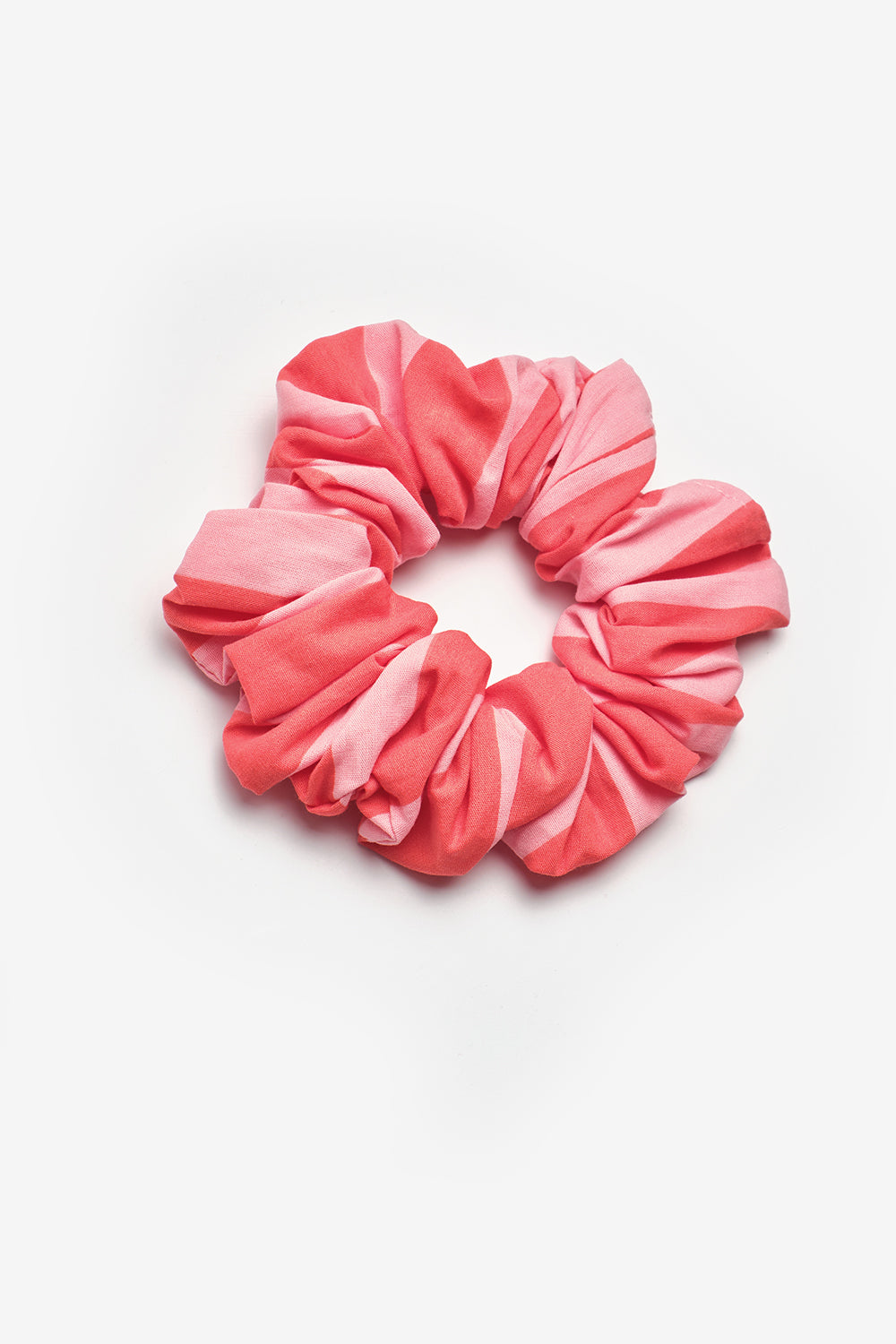 Kırmızı  Çizgi Desenli Kız Çocuk Lastik Toka