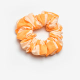 Turuncu Dama Desenli Kız Çocuk Lastik Toka